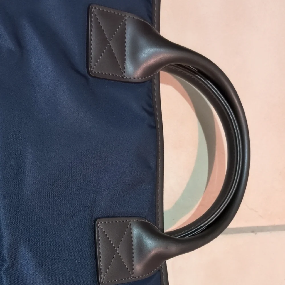 Muji Navy Blue Shoulder Bag/Briefcase